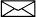 Unicode-Zeichen 0x2709